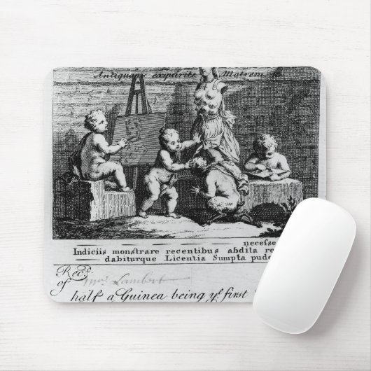 Een abonnement voor 'een Harlot' Muismat (Met muis)