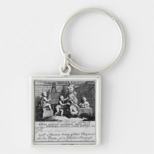 Een abonnement voor 'een Harlot' Sleutelhanger