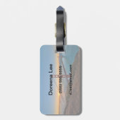 Een absoluut verbluffende zonsopgang bagagelabel (Achterkant verticaal)