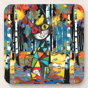 Een Abstracte dag Bier Onderzetter