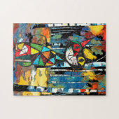 Een Abstracte dag Legpuzzel (Horizontaal)