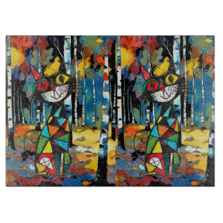 Een Abstracte dag Snijplank