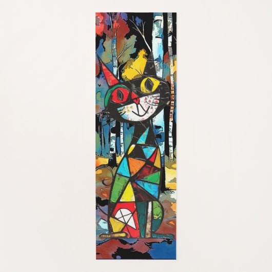 Een Abstracte dag Yogamat (Voorkant)