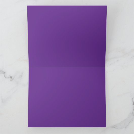 Een abstracte mix van levendige paarse en roze tin kaart (Binnen)