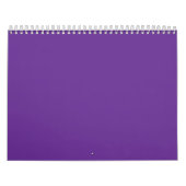 Een abstracte mix van levendige paarse en roze tin kalender (Hoes)