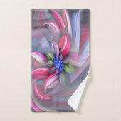 Een abstracte mystical.flower bad handdoek (Handdoek)