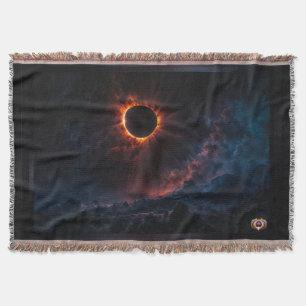 Een adembenemende Solar Eclipse AI Art van Xzendor Deken