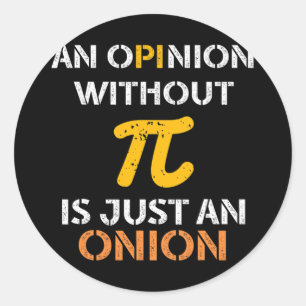 Een advies zonder Pi is slechts een advies van de Ronde Sticker