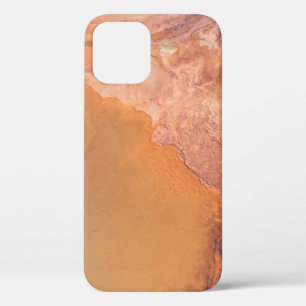 EEN AERIEEL UITZICHT VAN DE WATEREN VAN DE VIBRANT iPhone 12 HOESJE
