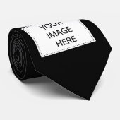 Eén Afbeelding aangepast Stropdas (Opgerold)