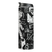 Een afbeelding dat een verscheidenheid van symbole thermosbeker (Geroteerd rechts)