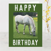 Een Afbeelding op een verjaardag Kaart (Gele Bloem)