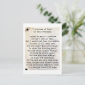 Een Afbeelding pijn Briefkaart (Staand voorkant)