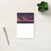 Een afbeelding van de bergzonsondergang post-it® notes (Kantoor)