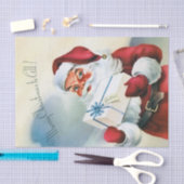 Een Afbeelding van de Kerstman Tissuepapier (Craft)