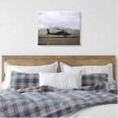 Een AH-64A Apache die opstart Canvas Afdruk (Insitu (Slaapkamer))