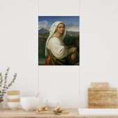 Een Albanees, 1831 Poster (Keuken)