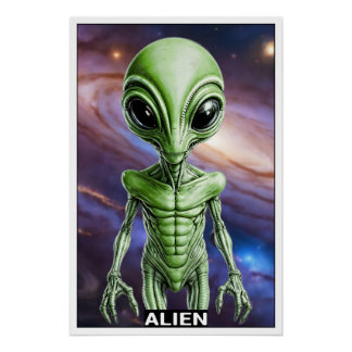 Een alien perfect poster