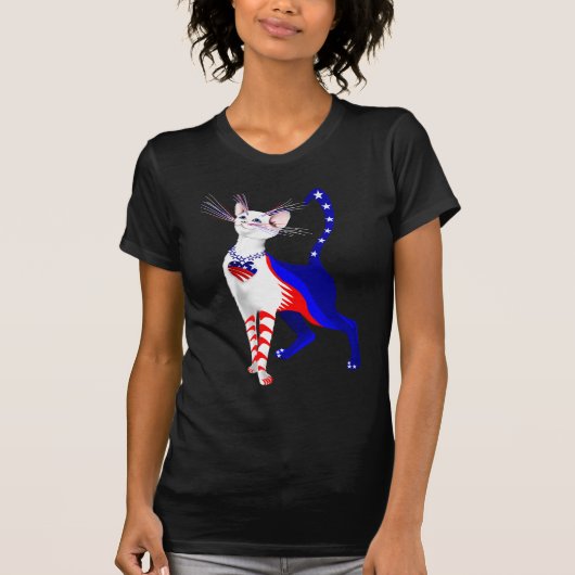 Een All American Cat Shirt (Voorkant)