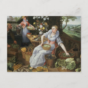 Een Allegory van de Zomer Briefkaart