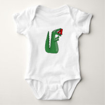 Een Alligator Baby Bodysuit. Leuke dierlijke alp