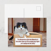 Een alternatieve dimensie briefkaart (Voorkant / Achterkant)