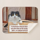 Een alternatieve dimensie sherpa deken (Voorkant (horizontaal))