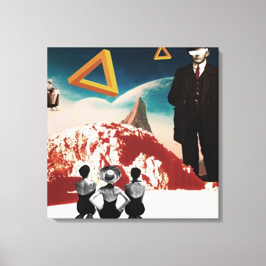 Een alternatieve realiteit 2 canvas afdruk (Voorkant)