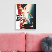 Een alternatieve realiteit 2 canvas afdruk (Insitu (Woonkamer))