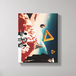 Een alternatieve realiteit 2 canvas afdruk