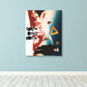 Een alternatieve realiteit 2 canvas afdruk (Insitu (Houten vloer))