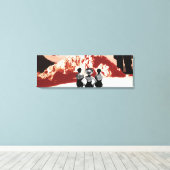 Een alternatieve realiteit 2 canvas afdruk (Insitu (Houten vloer))