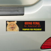Een Amerikaans leven 2020 Bumpersticker (Op auto)