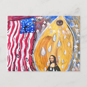 Een Amerikaans verdriet. Uitnodiging Briefkaart