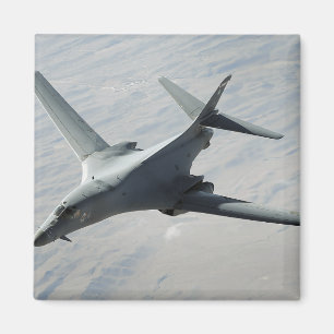 Een Amerikaanse luchtmacht B-1B-danser op gevechts Magneet