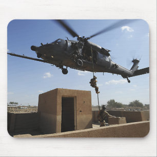 Een Amerikaanse luchtmacht pararescuemens Muismat