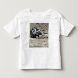 Een Amerikaanse marine die de bestuurder van een H Kinder Shirts
