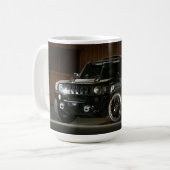 Een Amerikaanse Stadswarrior - Hummer Coffee Mok (Voorkant links)