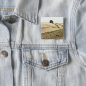 Een amfibievoertuig vierkante button 5,1 cm (In situ)