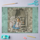 Een ander Alice in het Ontwerp van de Reeks van Wo Tissuepapier (Craft)