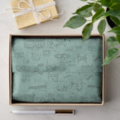 Een ander Alice in het Ontwerp van de Reeks van Wo Tissuepapier (Geschenk)