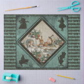 Een ander Alice in Wonderland Series Design 64 Tissuepapier (Craft)