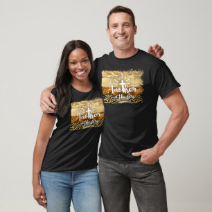Een ander in de brand Daniel 3:25 Christelijke Uni T-shirt