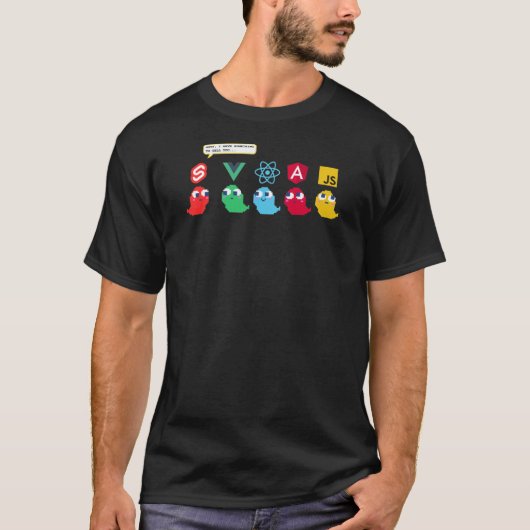 Een ander JavaScript-framework T-shirt (Voorkant)