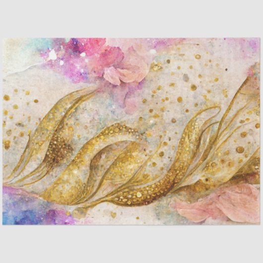 Een ander Mermaid Galaxy Series Design 4 Tissuepapier (Voorkant)