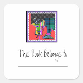 Een ander soort Sticker van een kookplaat