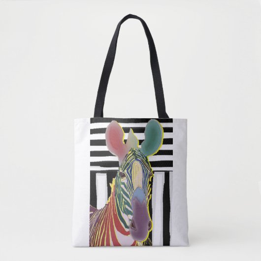 Een ander Zebra middelgrote Tas (Voorkant)