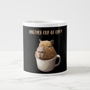 Een andere beker van Capy met Cute Capybara Extra Grote Beker