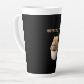 Een andere beker van Capy met Cute Capybara Latte Mok (Linkerhoek)