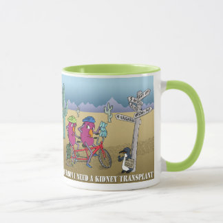 Een andere cartoon aan elke kant! mok